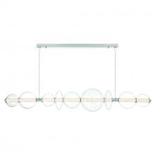 Eurofase 47257-030 - Atomo Chandelier in Gold with Clear Glass