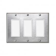 Eurofase EFSSPS3 - Eurofase EFSSPS3 On/Off Switch with Stainless Steel Plate and Box