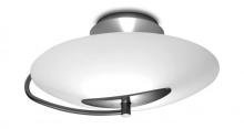 Estiluz t-2317-37 - Nickel Bowl Semi-Flush Mount