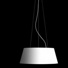 Estiluz T-2945BF-26 - Black Drum Shade Pendant