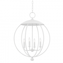 Hudson Valley 9124-WP - 4 LIGHT PENDANT