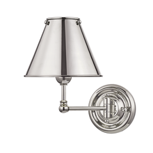 Hudson Valley MDS101-PN - 1 LIGHT WALL SCONCE