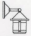 Arroyo Craftsman BB-6SWRM-N - 6" berkeley short body wall mount - wet rated