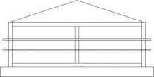 Arroyo Craftsman BEC-15TN-AB - 15" bexley column mount