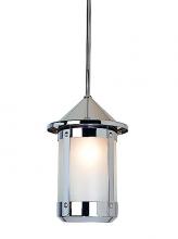 Arroyo Craftsman BSH-7WO-N - 7" berkeley stem hung pendant