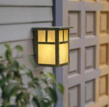 Arroyo Craftsman MW-6EAM-BZ - 6" mission flush wall mount without overlay (empty)