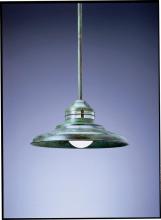 Arroyo Craftsman NSH-17RM-MB - 17" newport stem mount pendant