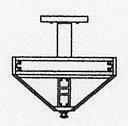 Arroyo Craftsman PIH-11EF-MB - 11" pasadena inverted ceiling mount without filigree (empty)