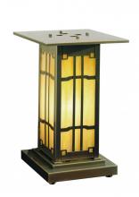 Arroyo Craftsman PTL-9LAM-MB - 9" pasadena long body table lamp