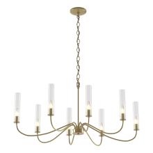 Hubbardton Forge 105050-SKT-86-BR-ZM0611 - Grace 8-Arm Chandelier