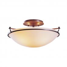 Hubbardton Forge 124302-SKT-20-GG0047 - Plain Small Semi-Flush