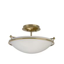 Hubbardton Forge 124302-SKT-86-GG0047 - Plain Small Semi-Flush