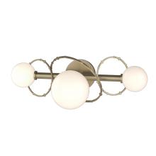 Hubbardton Forge 201360-SKT-84-GG0712 - Olympus 3-Light Bath Sconce