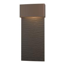 Hubbardton Forge 302632-LED-75-14 - Stratum Large Dark Sky Friendly LED Outdoor Sconce