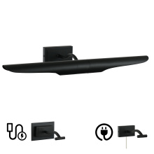 Dainolite RSN-222PIC-MB - 2 Light Matte Black Picture Light