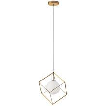Dainolite TSN-1P-GLD - 1LT Halogen Pendant Gold