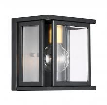 Nuvo 60/6411 - Payne; 1 Light; Wall Sconce with Clear Beveled Glass; Midnight Bronze Finish