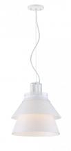 Nuvo 62/782 - Kyto - LED 10" Pendant with White Opal Glass