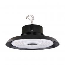 Nuvo 65/808 - 240W UFO LED High Bay; 34800 Lumens; 5000K; 277-480 Volt; 0-10V Dimmable; Black Finish