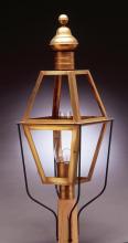 Northeast Lantern 1043-DB-LT3-CLR - Post Dark Brass 3 Candelabra Sockets Clear Glass