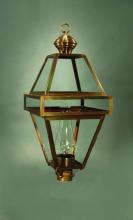 Northeast Lantern 1273-DB-LT3-CLR - Post Dark Brass 3 Candelabra Sockets Clear Glass