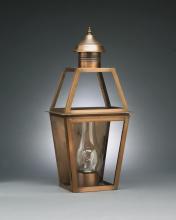 Northeast Lantern 2241-AB-LT2-FST - Tapered Wall Antique Brass 2 Candelabra Sockets Frosted Glass