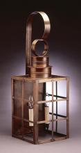 Northeast Lantern 5151-AC-LT2-CLR - Can Top H-Bars Wall Antique Copper 2 Candelabra Sockets Clear Glass