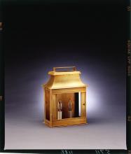 Northeast Lantern 5711-DAB-CIM-CLR - Pagoda Wall Dark Antique Brass Medium Base Socket With Chimney Clear Glass