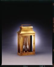 Northeast Lantern 5721-AB-LT2-CLR - Pagoda Wall Antique Brass 2 Candelabra Sockets Clear Glass