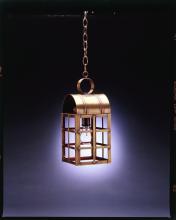 Northeast Lantern 6132-DAB-MED-CLR - Culvert Top H-Bars Hanging Dark Antique Brass Medium Base Socket Clear Glass