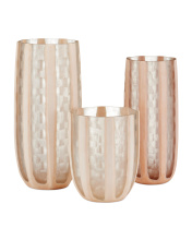 Currey 1200-1031 - Merletto Glass Vase Set of 3