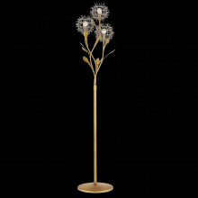 Currey 8000-0137 - Dandelion Silver & Gold Floor Lamp