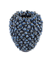 Currey 1200-0575 - Manitapi Large Blue Vase