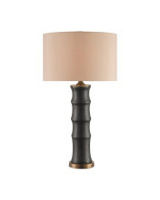 Currey 6955 - Roark Black Table Lamp