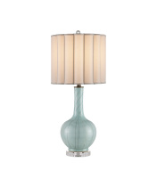 Currey 6000-0976 - Celadon Crackle Table Lamp