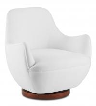 Currey 7000-0571 - Brene Muslin Swivel Chair
