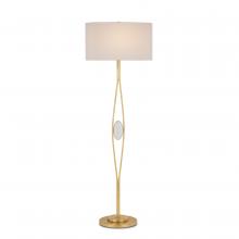 Currey 8000-0121 - Marlene Gold Floor Lamp
