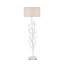 Currey 8000-0128 - Twig White Floor Lamp