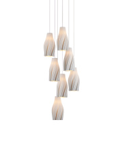 Currey 9000-1272 - Posh 7-Light Round Multi-Drop Pendant