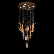 Fine Art Handcrafted Lighting 100137-8 - Rain Chandelier