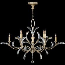 Fine Art Handcrafted Lighting 701240ST - Beveled Arcs 57" Round Chandelier