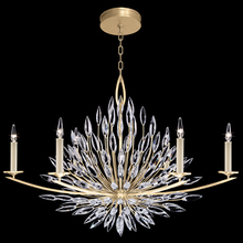 Fine Art Handcrafted Lighting 883240-1ST - Lily Buds 48" Oblong Chandelier
