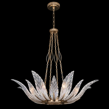 Fine Art Handcrafted Lighting 894040-2ST - Plume 39" Round Pendant